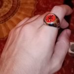 Akatsuki Rings Itachi Uchiha Anime Cosplay Metal Finger Adult Ninja Props Accessories Cool Stuff Gift 2022 photo review